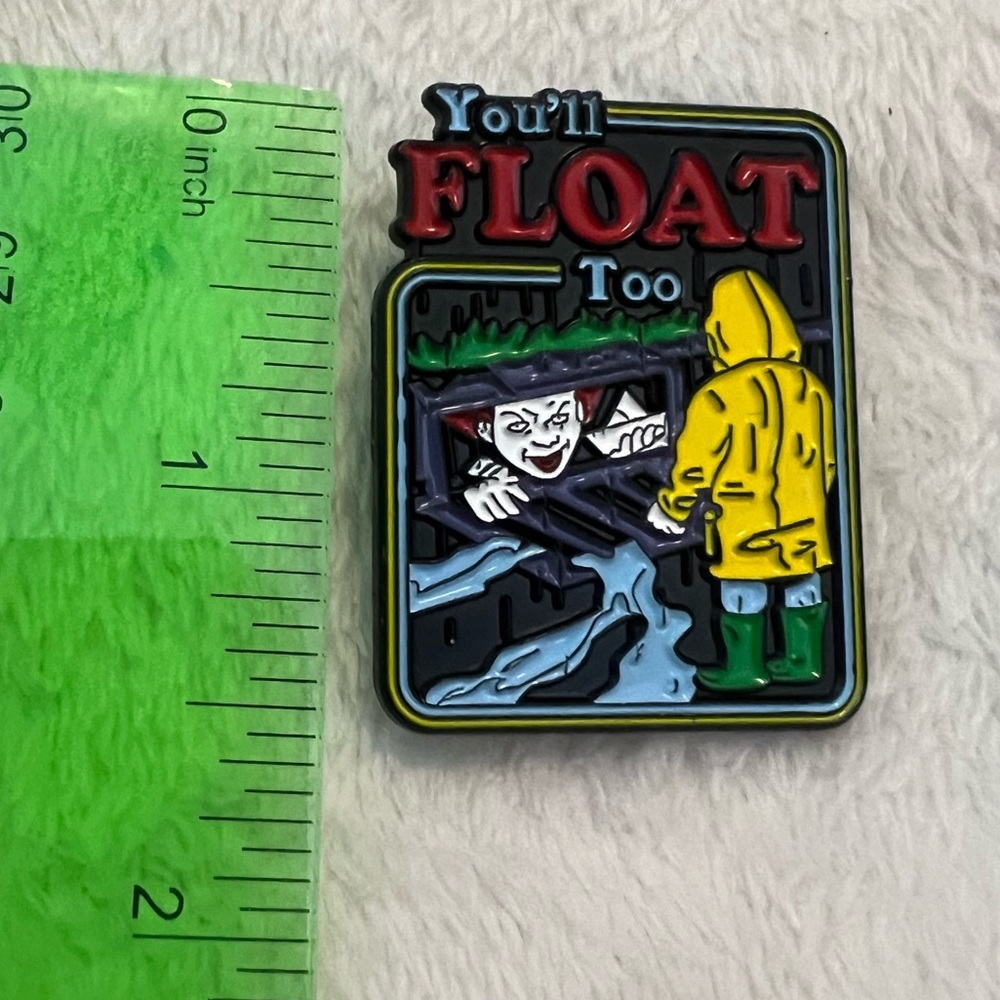 Stephen King It horror lapel pin